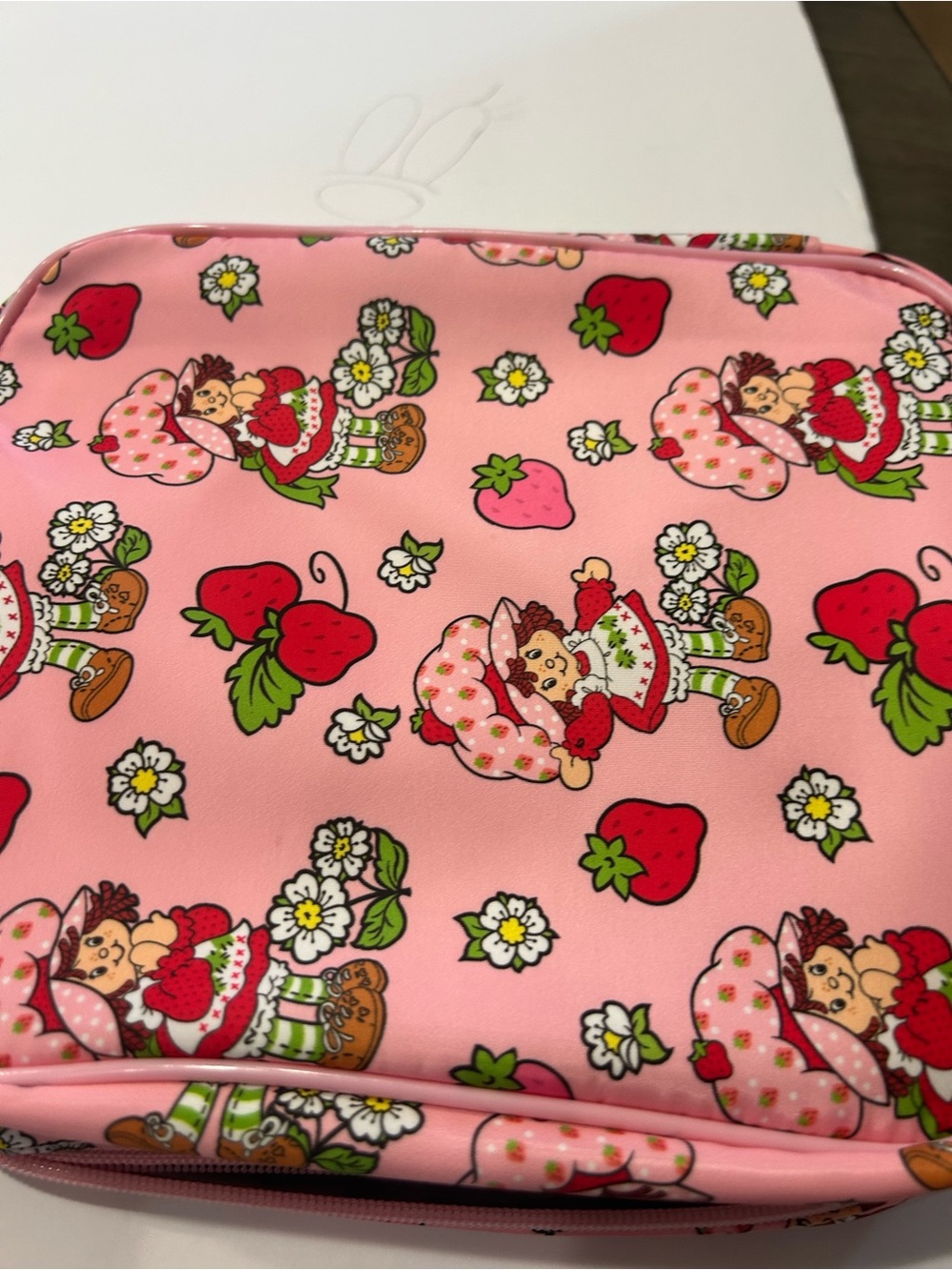 Strawberry Kids Cosmetic Bag - Pink